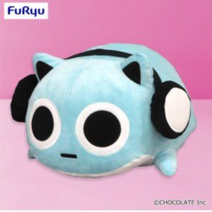 Blue Ham Ham - Premium Big Lying Down Plushie